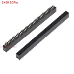 10PCS 2*2/3/4/5/6/7/8/10/12/16/20/40 Pin Double row Straight Pin Female Header 1.27MM Pitch Strip Connector Socket 8/10/16/20/40 - Image 14