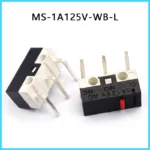 10PCS Micro Limit Switch Momentary Push Button Switch 1A 125V AC Mouse Switch 3Pins Long Handle Roller Lever Arm SPDT 12X6X6MM - Image 11