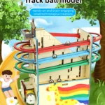 DIY Educational Toys Children's Gifts Handmade Assembled Ball Track Physics Principle Diy Assembly Material Package