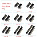5/10Pcs DC3 1.27/2.0/2.54mm Dip/SMD/Right Angle 6/8/10/16/20/26/34/40/50Pin Male Socket Straight Idc Box Headers Cable Connector - Image 13