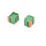 5/10Pcs Kf141r 2/3/4/5/6/7/8/9 Pin Spring Terminal Block Connector 2.54mm Pitch Right Angle 2p 3p 4p 5p For Pcb Mounted Splicing - Image 3