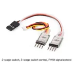 DUMBORC RC Light Controller LED Switch Panel System Turn on/Off 3CH for RC Car Vehicle RC Mini Car Fixed Wing Aircraft Parts - Image 12