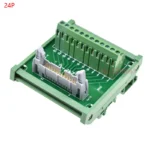 1Pcs IDC10P/14P/16P/20P/26P/30P/40P/50P Pin FC 2.54MM DC2 Male To Terminal Block Breakout PLC Relay Terminals Adapter Connector - Image 12
