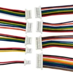 10PCS JST SH1.0 SH 1.0mm Wire Cable Connector 2/3/4/5/6/7/8/9/10/12 Pin 1.0MM Pitch Plug 10CM/20cm/30CM Wire Length 28AWG - Image 2