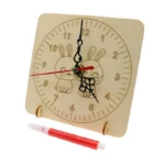 DIY Clock Model  DIY Science Toys Children Educational Technology Project Model Toys Educational Wooden Puzzle Games For Gift - Image 4