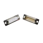 1pcs 3u Gold Plated Solid Pin Db15 Male Female Mount Serial Port Connector Solder Type d-sub Com Connectors 15pin 15p Adapter - Image 2