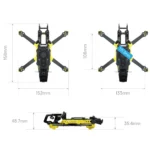 SpeedyBee Master3X Modular Frame 3-3.6 Inch FPV Racing Drone Freestyle Frame - Image 4