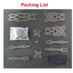 Mini 3inch 150mm 150 Carbon Fiber Frame Kit with 4mm Thickness Arms For APEX FPV Racing Drone Quadcopter - Image 6