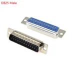 5Pcs DB9 DB15 DB25 DB37 Hole/Pin Female/Male Blue Welded Connector RS232 serial port socket DB D-SUB adapter 9/15/25/37 pin - Image 10