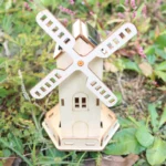 DIY Solar Energy Windmill House DIY Science Experiment Kit & Education Model Toy Physics Science Toys For Children Gift Toy - Image 4