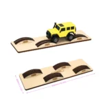 LDARC Desktop Simulation Off-road Obstacle Course for 1/43 RC Model Car Crawler Toy Field - Image 17