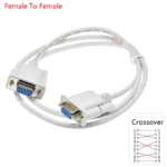 1PCS DB9 Serial Cable 9Pin RS232 Male/Female Straight/Crossover Type  PC Converter Expansion Cable 1.5M Extension Cable - Image 5
