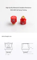 2PCS Foxeer Lollipop 4 V4 Stubby FPV Antenna 2.6DBi 5.8G LHCP RHCP SMA RP-SMA Micro Mushroom Receiver Antenna For FPV RC Drone - Image 8