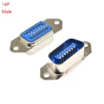 1PCS Male Female Centronics Connector 57 Series 14/24/36/50Pin 90 Degree Soler Wire Type Printer Socket - Image 5