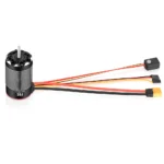 HOBBYWING QUICRUN Fusion 8IGHT 2-IN-1 80A 2300KV Brushless Sensored Motor ESC Integrated for 1/8 RC Car Rock Crawler - Image 3