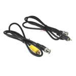 1M BNC Male to RCA Male Jack Coaxial Cable Connector Video Adapter for CCTV Camera system Camera Accessories - Image 2