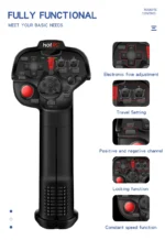 HotRC DS-4A 2.4G 4 Channel Single Hand RC Radio Transmitter with 4Ch Receiver for RC Car boat  Drone Airplane - Image 13