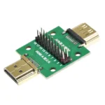 1pcs HDMI Male and Female Test Board MINI Connector with Board PCB 2.54mm pitch 19/20pin DP HD A Female To Male Adapter Board - Image 5