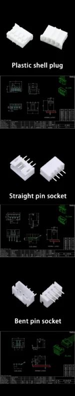 JST PH2.0 2/3/4/5 Pin Terminals Plastic Shell Male Plug + Female Socket Wire Connector PH2.0 2P 3P 4P 5P 6P 7P 8P 9P 10P 12P - Image 8