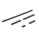 10PCS 2.54MM pitch single row right angle smd/smt pin header 1x2/3/4/5/6/8/10/12/40 pin/p pcb Surface Mount connector 3p/4p//40p - Image 3