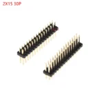 10PCS dip 2*2/3/4/5/6/7/8/9/10/12/16/20/40/ PIN double row male PIN HEADER 1.27MM PITCH Strip Connector 2X/6/8/10/20 - Image 14