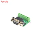 2PCS DB9 9PIN male female serial port connector to terminal adapter D-SUB COM RS232 TO RS485 converter BOARD terminal block - Image 6