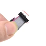 1PCS 1.27MM pitch FC-6/8/10/14/16/20/40/50 PIN 30CM JTAG ISP DOWNLOAD CABLE   Gray Flat Ribbon Data Cable FOR DC3 IDC BOX HEADER - Image 5