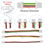 5/10Pcs SH 1.0mm Male/Female Plug Connector With Wire 100/200/300mm Cable 2/3/4/5/6/8/10P Pin Jumper Line SH1.0 SHR For Arduino - Image 4