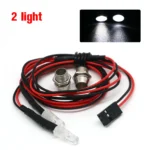 2 / 4 / 6 / 8 Lights 70cm Lenght RC LED Night Headlamps Headlights 3/5mm LED Light for Model Drift Crawler Car For RC Car - Image 7
