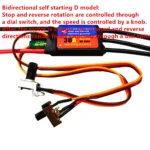 ZMR 2-6S 30A 60A ESC Bidirectional Self Starting Brushless Electric Regulation Speed Controller ESC for DIY Tools - Image 21