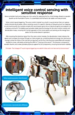DIY Voice Control Mechanical Dog DIY Science Experiment Kit & Education Model Toy For Children Gift Toy Building Project - Image 8