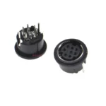 10PCS 8 Pin Mini DIN Female Socket Connector 8Pin DIN Mini Jack PS2 Mini Circular DIN Terminal Chassis MD8 - Image 3