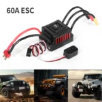 45A 60A RC ESC WSDT-45A WSDT-60A Waterproof Sensorless Brushless ESC with XT60 / T Plug for 1/10 RC Cars - Image 19