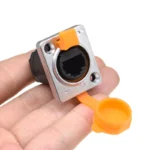 1pcs Ip65 Waterproof Rj45 Female Socket Panel Mounting Holder Adapter Rj45 Female To Female Network Ethernet Connector 8pin 8p8c - Image 6
