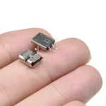 30PCS MICRO USB FEMALE SOCKET CONNECTOR MK/5P 2PIN smd 90 DEGREES - Image 4