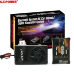 G.T.Power Bluetooth Version RC Car Engine Sound Simulated System / Lights Simulated System  For RC Car Axial SCX 10 TRX4