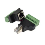 1Pcs High Quality RJ45 To Screw Terminal Adaptor RJ45 Male/Female To 8 Pin Connector RJ45 Splitter For CCTV DVR CCTV Accessories - Image 2