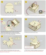 DIY Rooster DIY Science Experiment Kit & Education Model Toy Light Control Circuit Experiment Toys For Children Gift Toy - Image 12