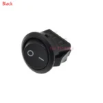 10PCS Red/Black KCD1 2PIN 15mm On/Off Round Boat Rocker Switch DC AC 3A/250V Car Dash Dashboard - Image 8