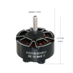 4pcs/lot UAngel X4315 4315 400KV 500KV 600KV Brushless Motor 6S 8S 13 inch Long-range Large Torque X4315 RC Aircraft Parts - Image 3