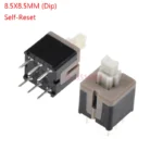 10PCS/LOT 5.8x5.8 7x7 8x8 8.5x8.5mm Self Locking / UNlock Push Tactile Power Micro Switch 6 Pin Button Switches 5.8*5.8MM 8*8MM - Image 9