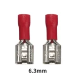 10/50/100pcs Female Crimp Terminal 2.8mm 4.8mm 6.3mm Insulated Spade Wire Connector Electrical Wiring Cable Plug Red Blue Yellow - Image 13