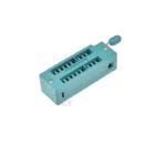 2PCS GREEN DIP20 ZIF ZIP IC SOCKET 20P DIP CHIP TEST Adaptor 20 PIN dip-20 20PIN 2.54MM PITCH 220-3341 CONNECTOR FOR PCB - Image 2