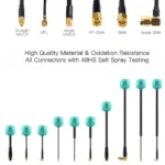 2PCS Foxeer Lollipop 4 Lollipop Plus Omni 5.75G 2.6DBI Mini Antenna RHCP LHCP SMA MMCX Right Straight RHCP UFL for RC FPV Drone - Image 6