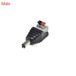 1pcs 12v Dc Power 5.5*2.1mm Male Female Connector Adapter 5.5x2.1mm Male Plug Female Socket Pressed Type For Led Strips - Image 5