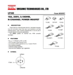 5pcs  UF640L TO-252-TN3-R 18A 200V MOS Field-effect Transistor - Image 6