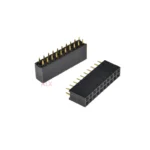 20PCS 2X10 PIN Double row Straight FEMALE PIN HEADER 2.54MM PITCH Strip Connector Socket 2*10 10p 10PIN 10 PIN FOR PCB BOARD - Image 2