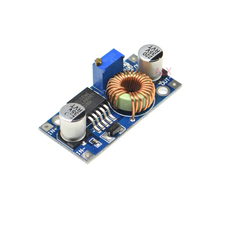 5a Xl4015 dc-dc 4-38v To 1.25-36v 24v 12v 9v 5v Step Down Adjustable Power Supply Module Led Lithium Charger With Heat Sink