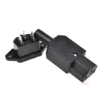 10A US AC250V 10A 3pin IEC C13 Power Supply plug socket Adapter male plug & female jack Rewirable cable wire connector - Image 3