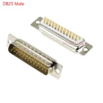 1Pcs Gold Solid Pin DB9 DB15 DB25 DB37 Hole/Pin Female/Male Welded Connector RS232 serial port D-SUB adapter 9/15/25/37 pin - Image 12